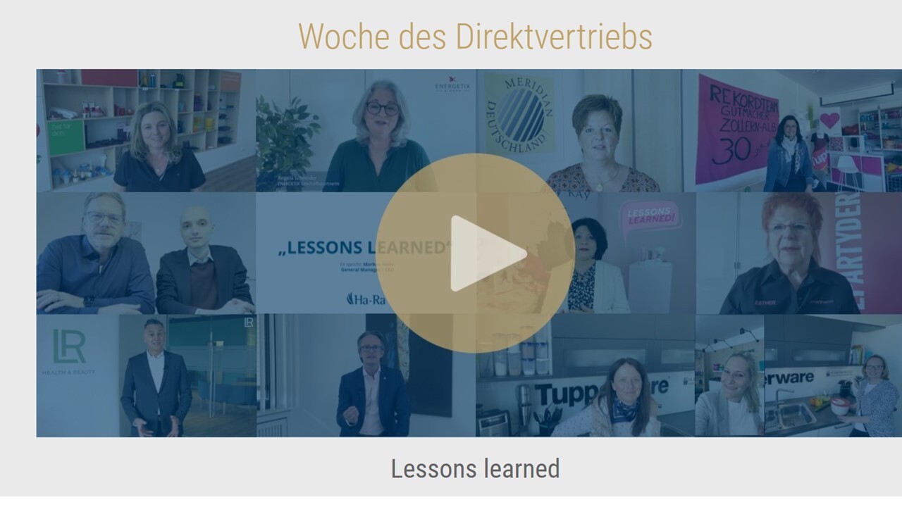 Woche des Direktvertriebs "lessons learned"